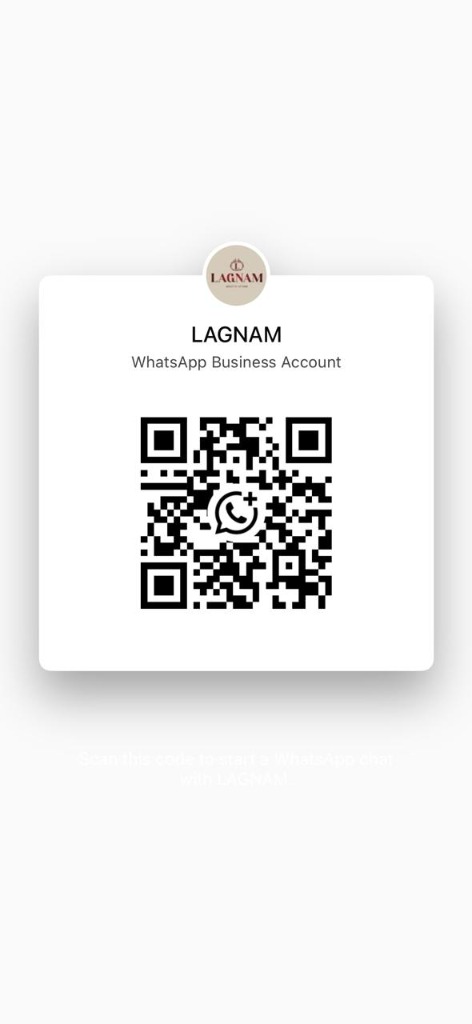 LAGNAM WhatsApp Business QR Code